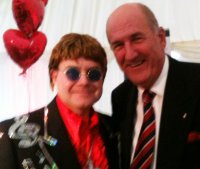 Paul with Russ Abbot